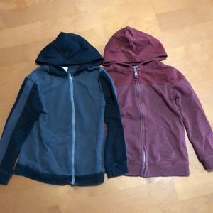 Bundle of two youth zip front Circo/Cat & Jack hoodies size M (8/10)